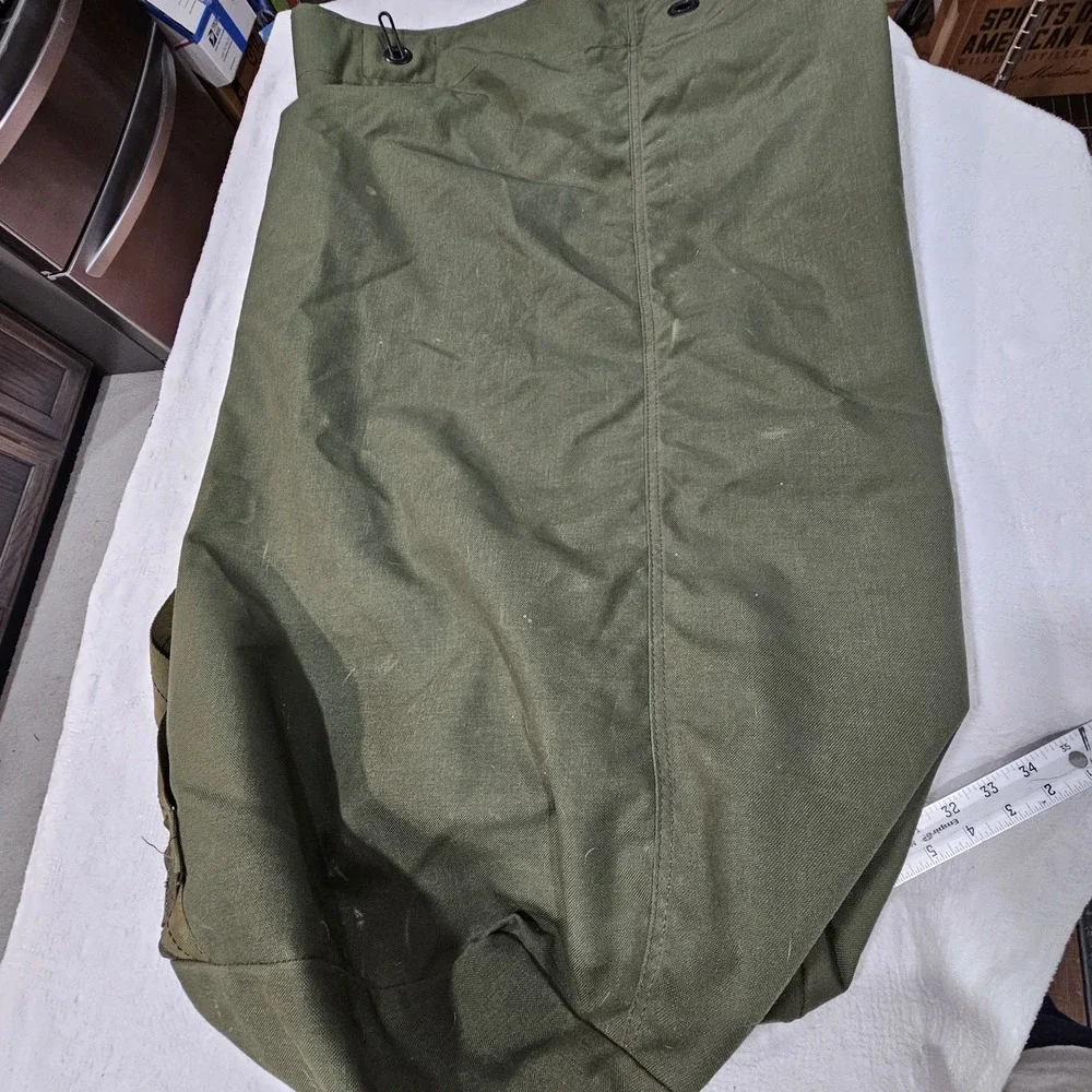 USGI Military Duffel Bag Nylon Type II Faison Mfg 1986 NSN 8465-01-117-8699